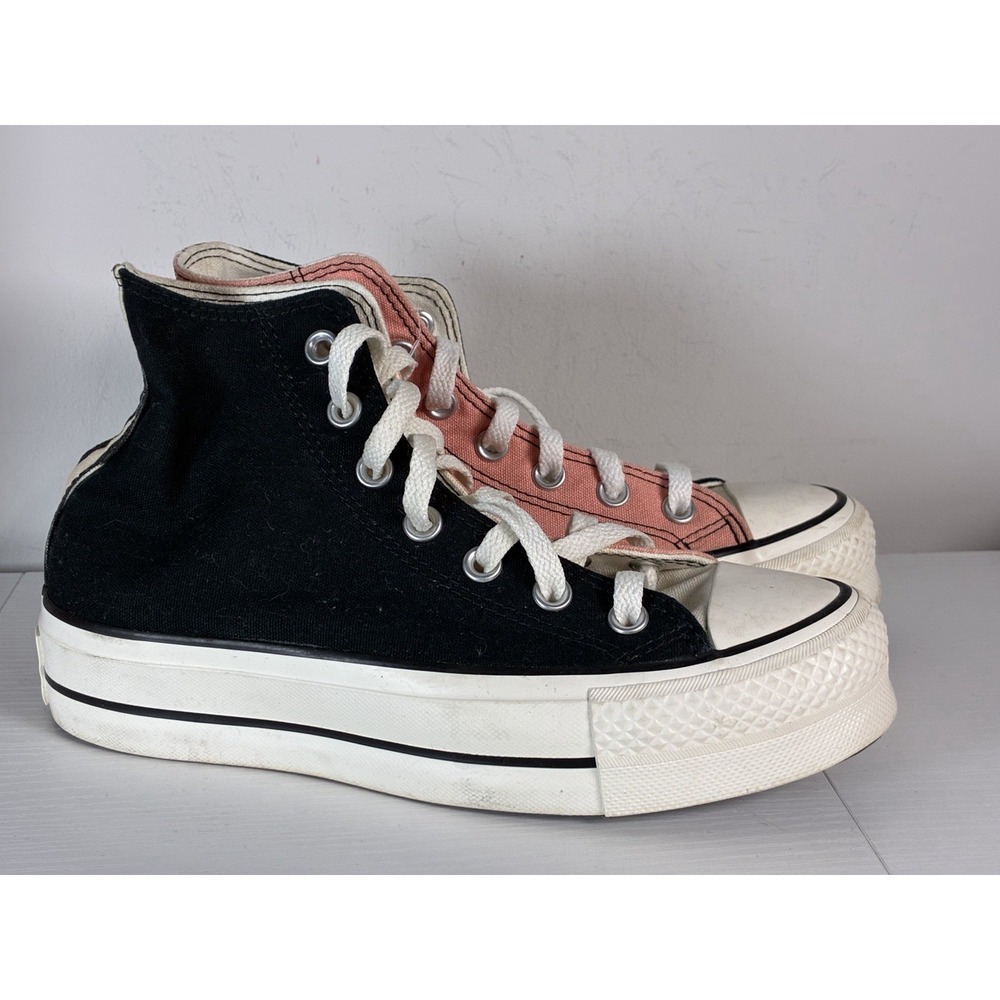 Converse By You Chuck Taylor Lift Platform All Star Split Color Size 6 Womens